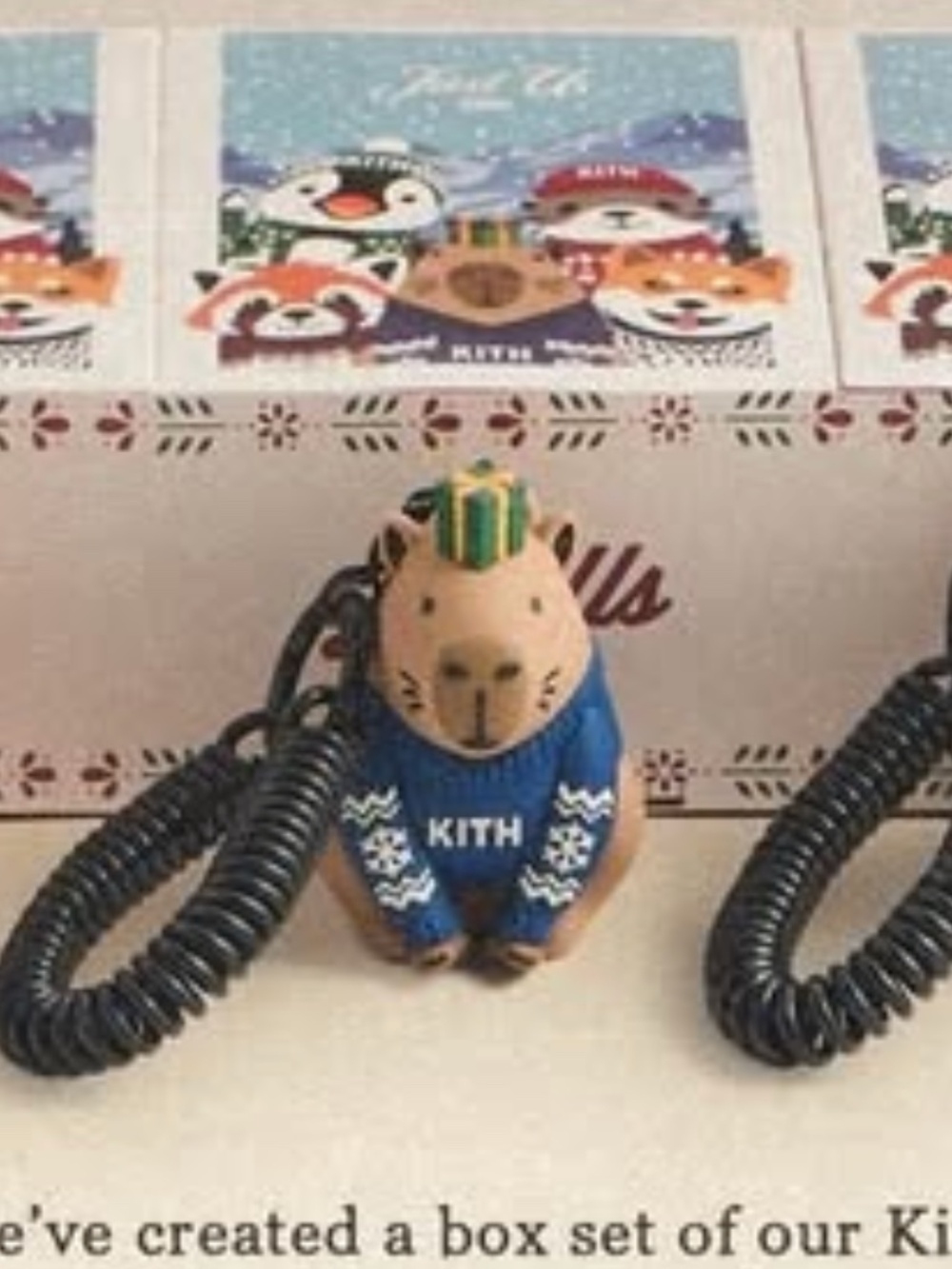 KITH Capybara Keychain